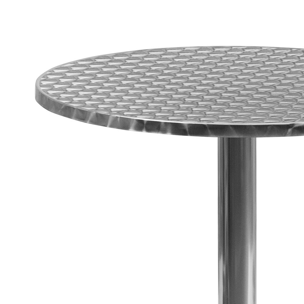 Flash Furniture 31.5&quot; Round Table in Gray, , large