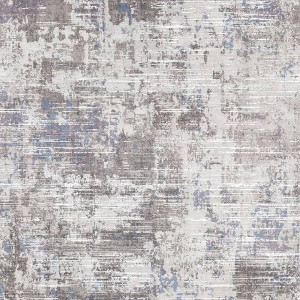 Central Oriental Trisha Yearwood Belmont Damarion 5&#39; x 7&#39; Grey and Blue Area Rug, , large