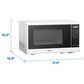 Midea 0.7 Cu. Ft. Countertop Microwave Oven in White, , large