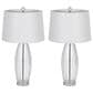 Cal Lighting Raisio Table Lamp in Clear and Chrome (Set of 2), , large