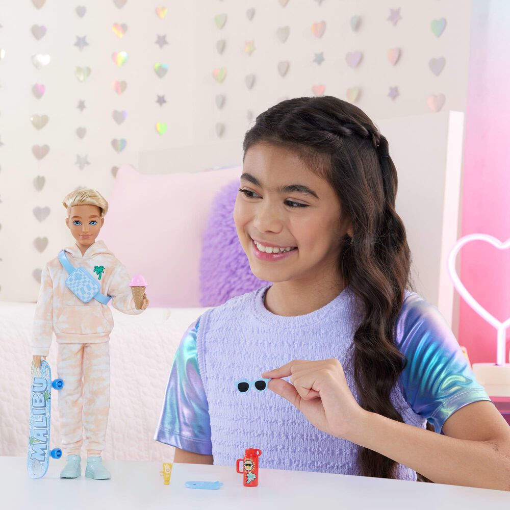 Barbie Ken Fashion Doll with Accessories in Multicolor, , large