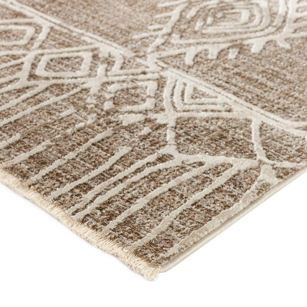 Dalyn Rug Company Izmir IZ1 5&#39;3&quot; x 7&#39;8&quot; Mocha Area Rug, , large