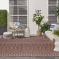 Nourison Positano Southwestern Natural 9" x 12" Indoor/Outdoor Area Rug, , large