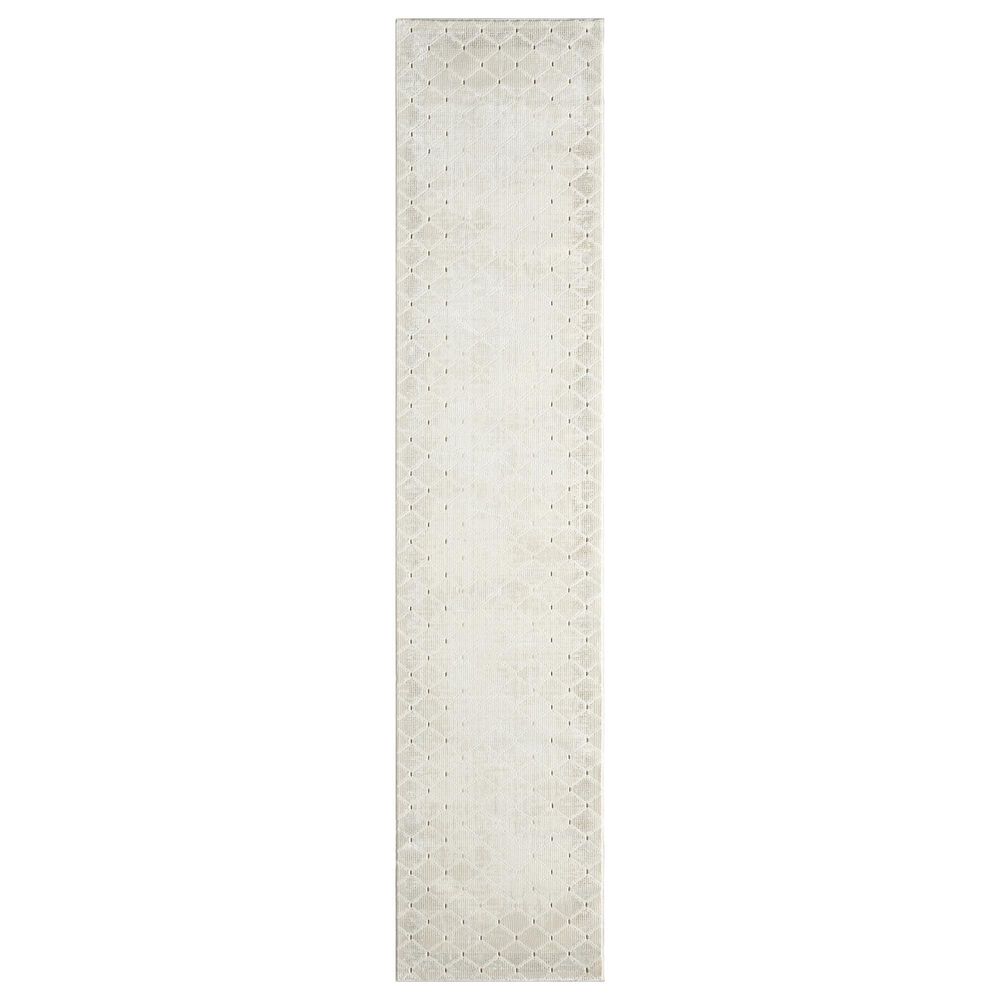 Nourison Grand Street Ivory 2"2" x 10" Runner, , large