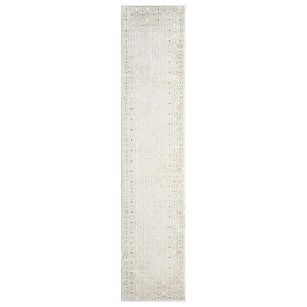 Nourison Grand Street Ivory 2"2" x 10" Runner, , large