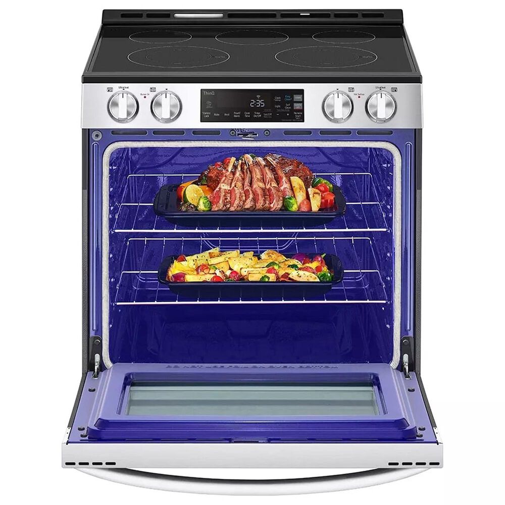 LG 3-Piece Kitchen Package with 6.3 Cu. Ft. Slide-In Electric Smart Range, Dishwasher and Microwave Oven in Stainless Steel, , large