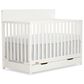Evolur Meadowbrook 4-In-1 Convertible Crib with Drawer in Cannolia Cream, , large