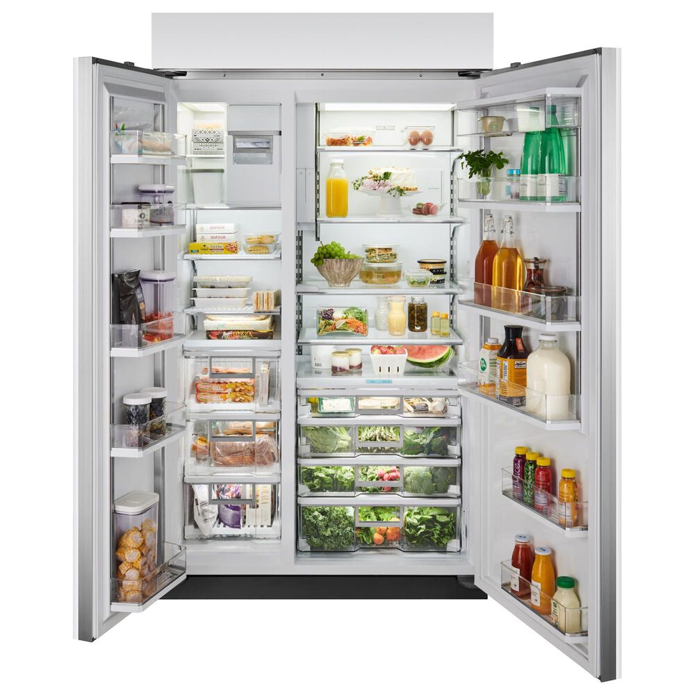 Sub Zero 28.8 Cu. Ft. Classic Side-By-Side Refrigerator with Pro Handle in Stainless Steel, , large
