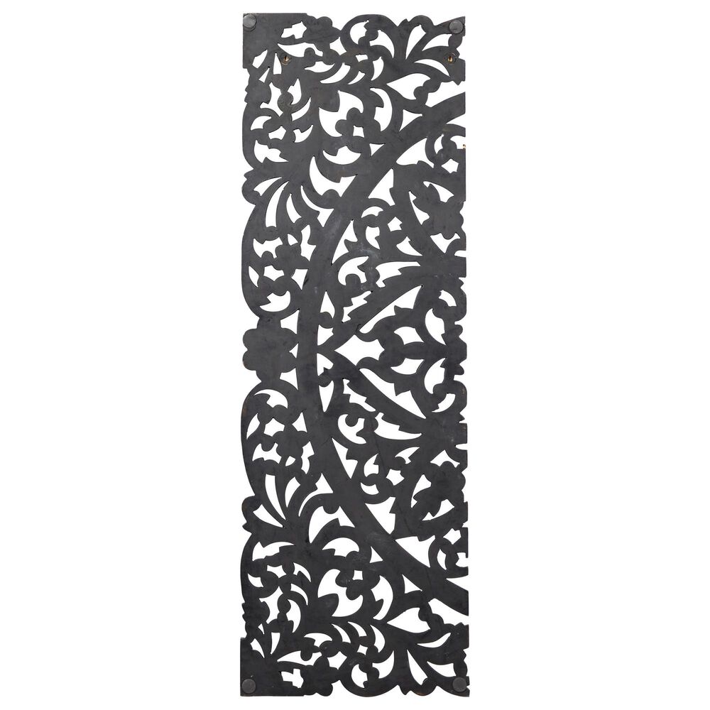 Maple and Jade 48&quot; x 16&quot; Traditional Wall Decor in Cinnamon Brown, , large