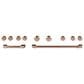 Cafe 48" Handle and Knob Set in Brushed Copper, , large