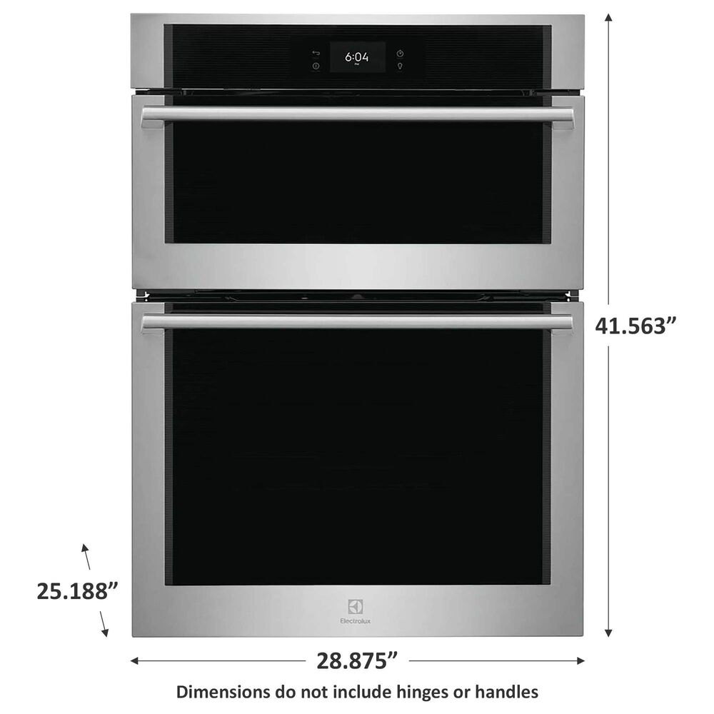 Electrolux 30&quot; Wall Oven and Microwave Combination in Stainless Steel, , large