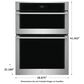 Electrolux 30" Wall Oven and Microwave Combination in Stainless Steel, , large