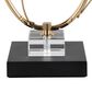 LumiSource Crystal Buds Table Lamp in Black, Clear and Gold (Set of 2), , large