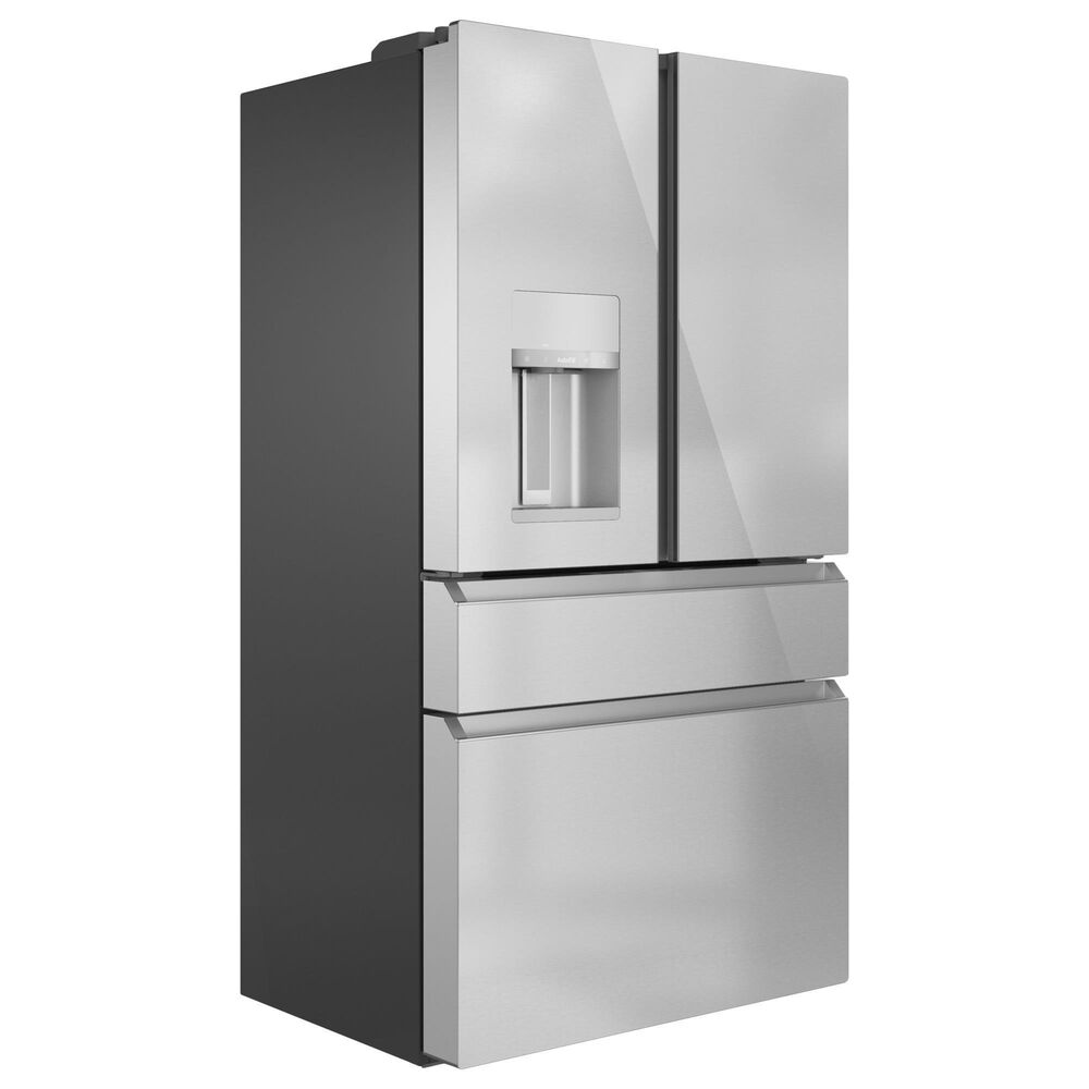 Cafe 22.3 Cu. Ft. 4-Door French Door Refrigerator in Platinum Glass, , large