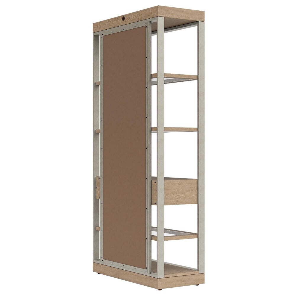 Riverside Furniture Sophie 1-Drawer Etagere in Brown, , large