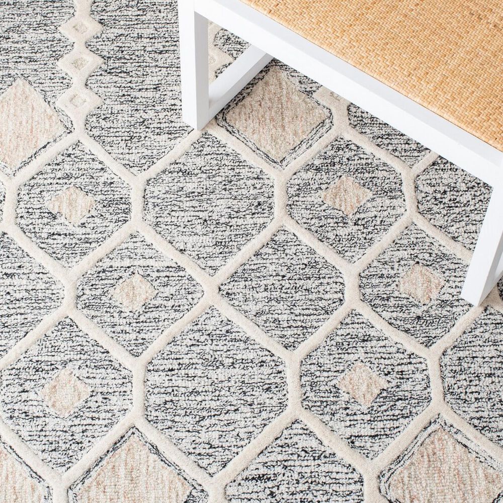 Safavieh Artistry 6&#39; x 9&#39; Ivory and Black Area Rug, , large