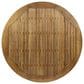 Hearth and Haven 5-Piece Outdoor Round Dining Set with Cream Cushion in Brown Mix, , large