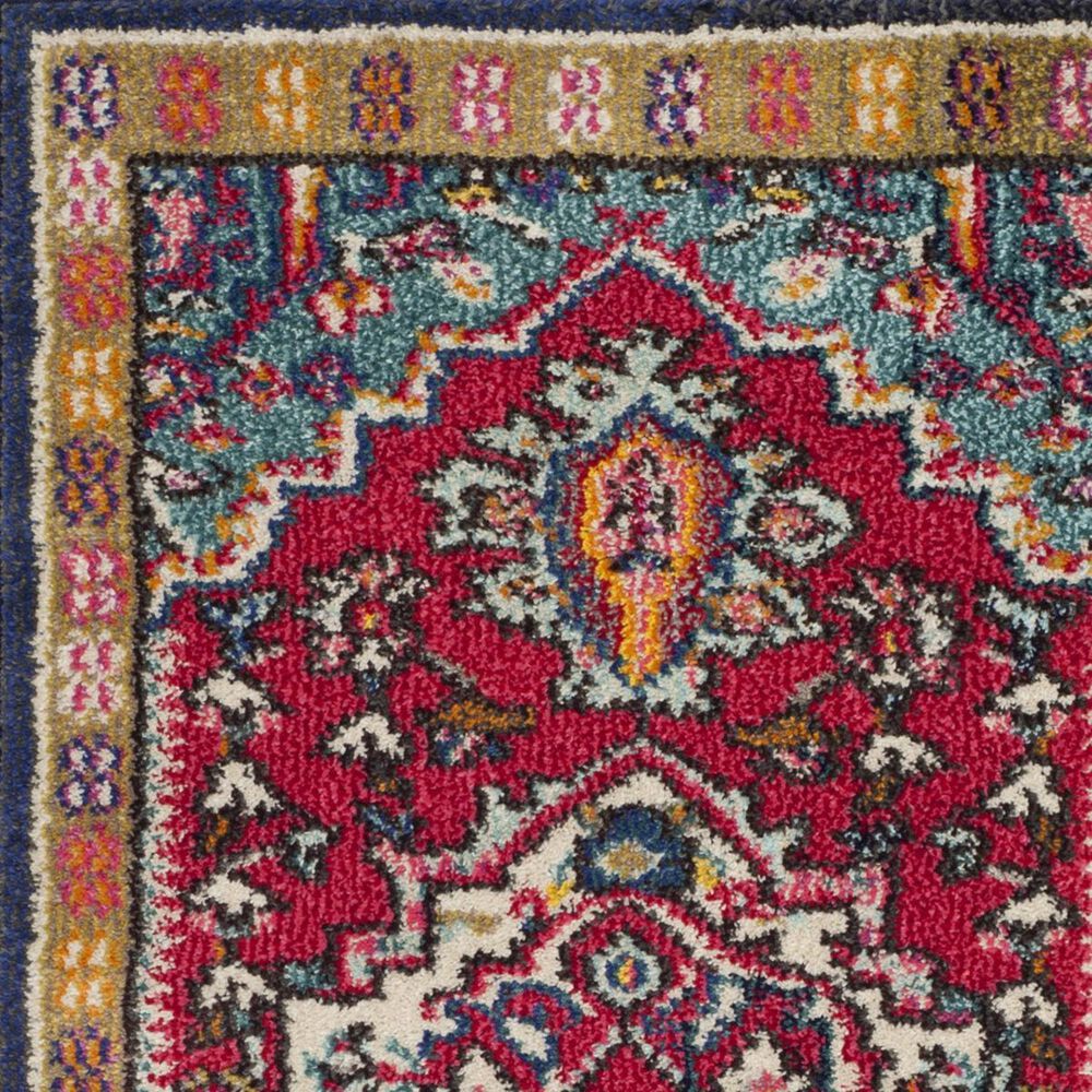 Safavieh Monaco MNC207C-24 2&#39;2&quot; x 4&#39; Red/Turquoise Area Rug, , large
