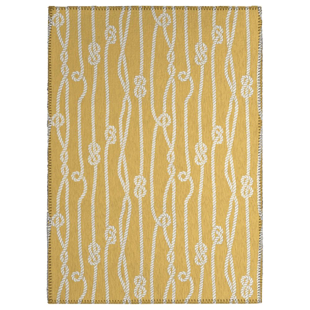 Dalyn Rug Company Harbor 2"6" x 3"10" Gold Indoor/Outdoor Area Rug, , large
