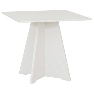 Linon Home Decor Nova Dining Table in White - Table Only, , large
