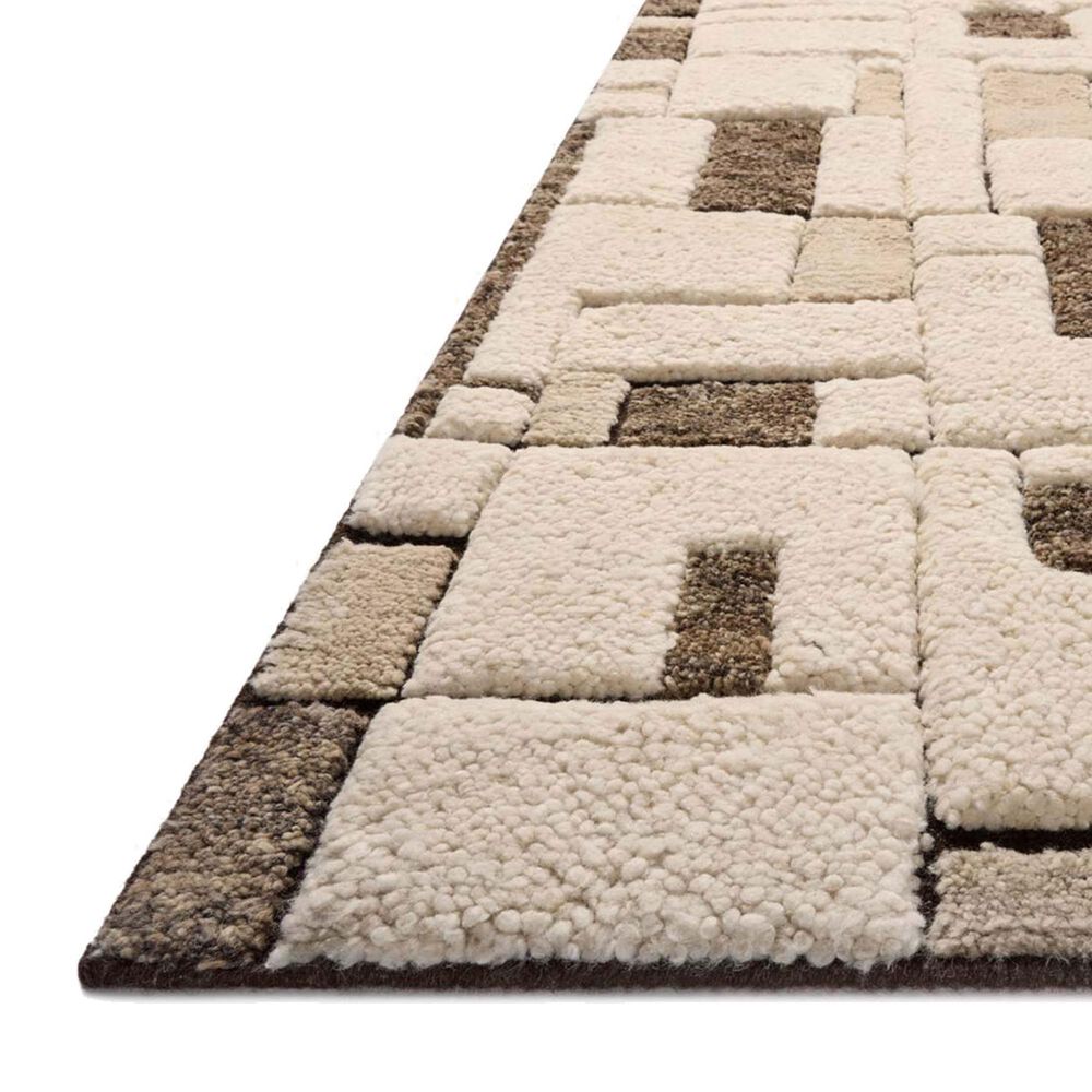 Loloi Octavia 7&#39;9&quot; x 9&#39;9&quot; Coffee and Natural Area Rug, , large