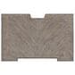 Millenium Blairhurs King Panel Bed and 2-Nightstand in Light Grayish Brown with Lights and USB Ports, , large