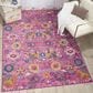 Nourison Passion PSN01 3"9" x 5"9" Fuchsia Area Rug, , large