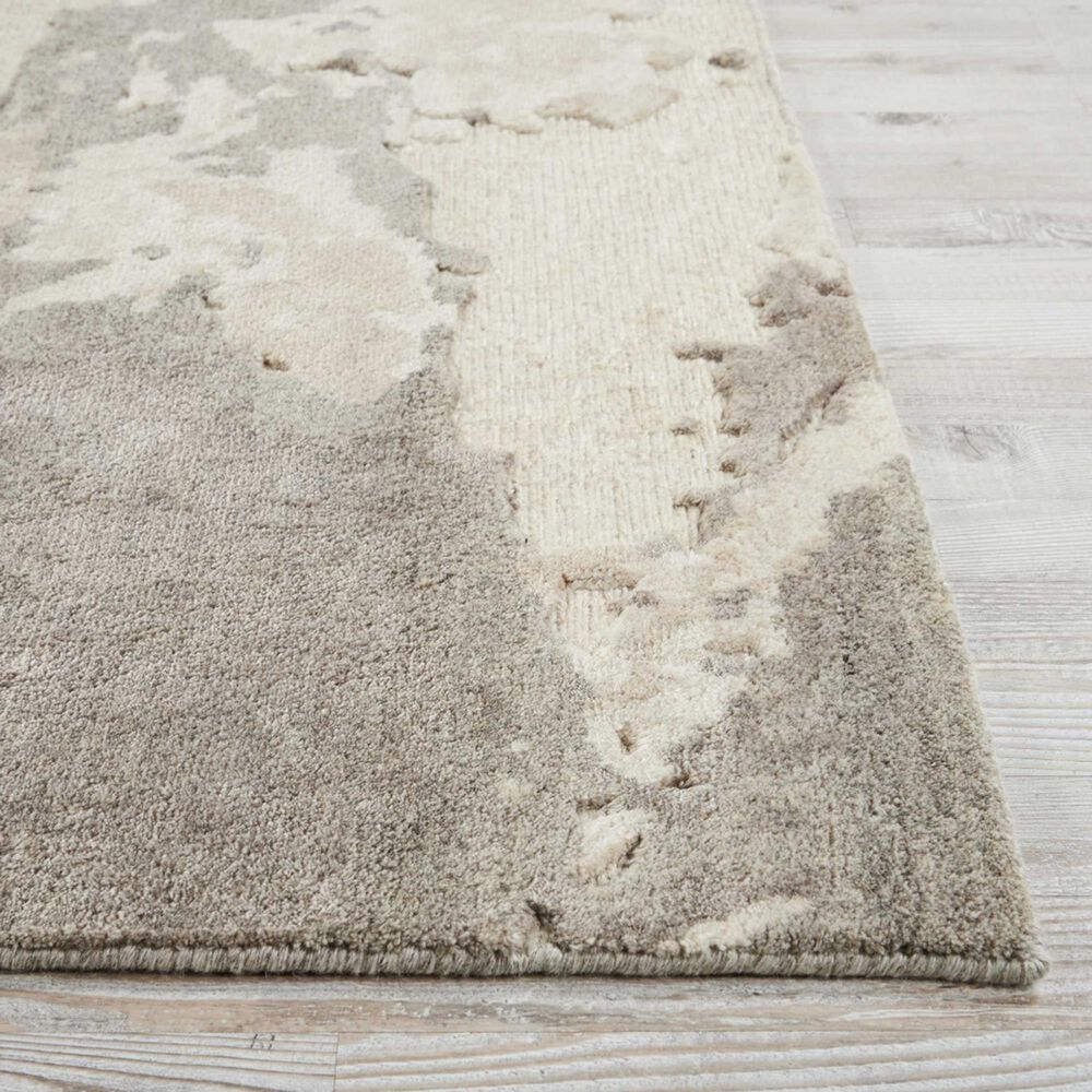 Nourison Divine DIV05 8&#39;6&quot; x 11&#39;6&quot; Ash Area Rug, , large