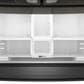 Whirlpool 29 Cu. Ft. French Door Refrigerator with Reach Through Handles in Fingerprint-Resistant Black Stainless Steel, , large