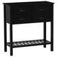 Linon Home Decor Blume 4-Drawer Console in Antique Black, , large
