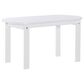Linon Home Decor Adirondack Coffee Table in White, , large