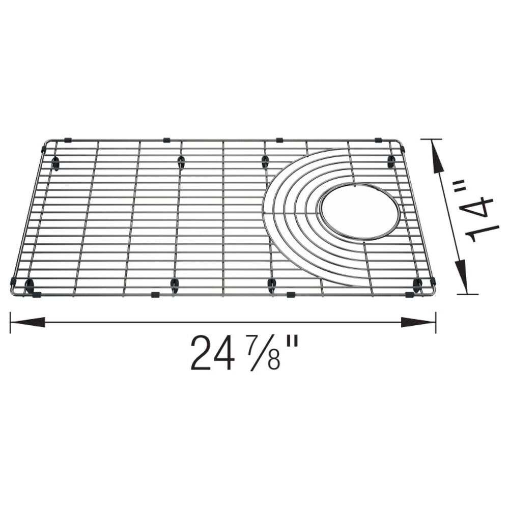 Blanco Inteos 30&quot; Sink Grid in Stainless Steel, , large