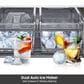 Samsung 23.5 Cu. Ft. Bespoke Counter Depth 4-Door French Door Refrigerator with AI Hybrid Cooling & Beverage Center in Stainless Steel, , large