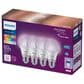 Phillips Hue 60-Watt Smart LED RGB A19 Bulb in White (Set of 4), , large