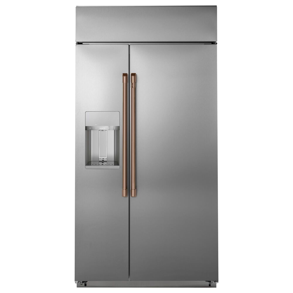 Cafe 2-Piece CXSS2H2PMCU Refrigeration Handle Kit in Brushed Copper, , large
