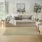 Nourison Courtyard Ivory and Green 4" x 6" Indoor/Outdoor Area Rug, , large