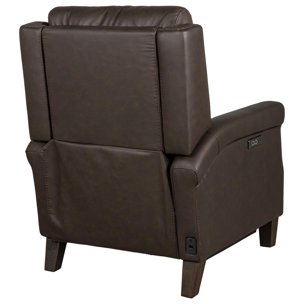 Southern Motion Finley Power Headrest High Leg Recliner in Manchester Chocolate, , large