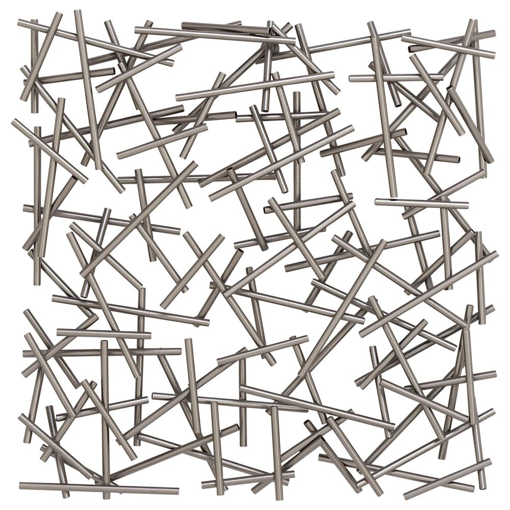 Maple and Jade 20" x 20" Wall Decor in Silver, , large