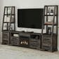 Mayberry Hill Park Ridge 71" TV Console with Side Piers in Charcoal, , large
