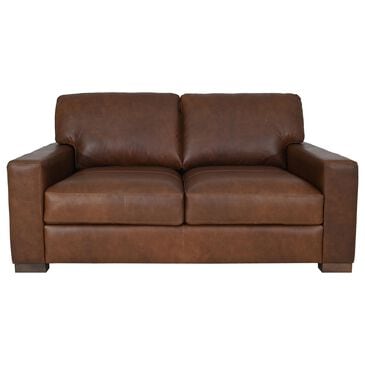 Bordeaux & Co Florence Stationary Loveseat in Academy Hickory, , large