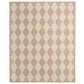 Nourison Positano Geometric Jute 5" x 7" Indoor/Outdoor Area Rug, , large