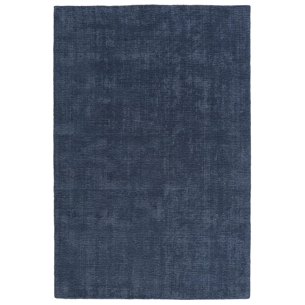 Kaleen Rugs Lauderdale LDD01-17 9" x 12" Blue Area Rug, , large