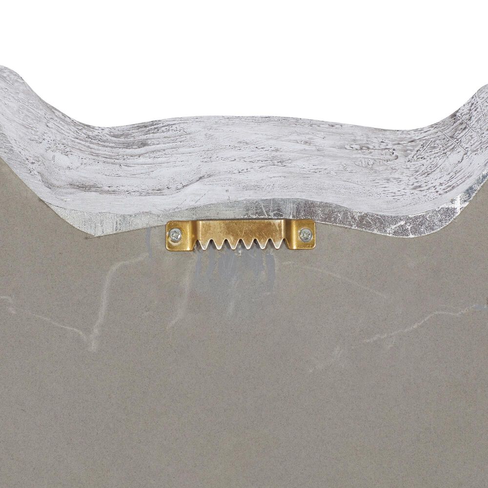 Maple and Jade 16" x 16" Eclectic Elephant Head Wall Decor in Silver, , large