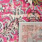 Safavieh Madison MAD447R 2"2" x 4" Fuchsia and Teal Scatter Rug, , large