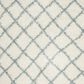Safavieh Dallas Shag SGD258J-5 5"1" x 7"6" Ivory/Seafoam Area Rug, , large