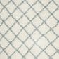 Safavieh Dallas Shag SGD258J-5 5"1" x 7"6" Ivory/Seafoam Area Rug, , large