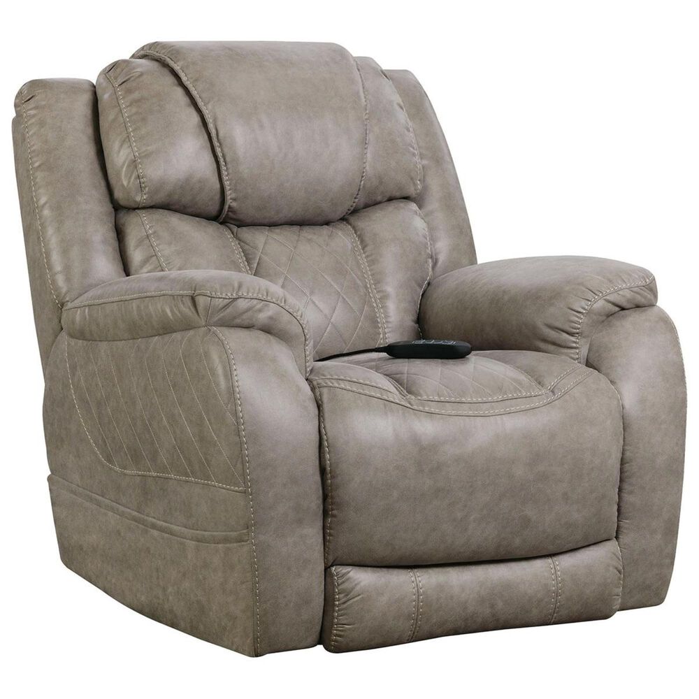 HomeStretch Daytona Power Wall-Saver Recliner in Daytona Grey, , large