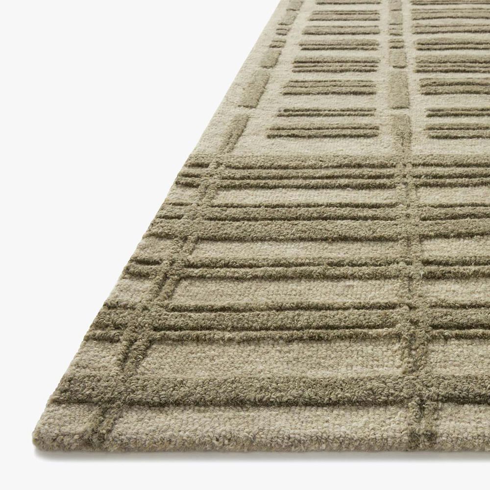 Chris Loves Julia x Loloi Bradley 8&#39;6&quot; x 11&#39;6&quot; Sage and Olive Area Rug, , large