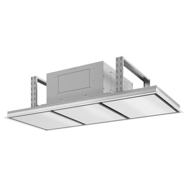 Zephyr Lux 63" Convertible Island Range Hood in Stainless Steel, , large