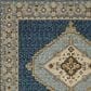 Oriental Weavers Andorra 10" x 13"2" Blue and Gold Area Rug, , large